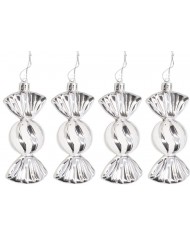 BOMBKI PLASTIKOWE NA CHOINKĘ DUŻY ZESTAW 29SZT