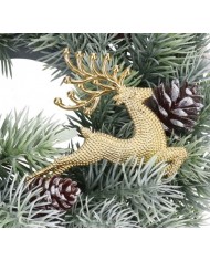 RENIFER ZAWIESZKA BOMBKI NA CHOINKĘ STROIK 2SZT