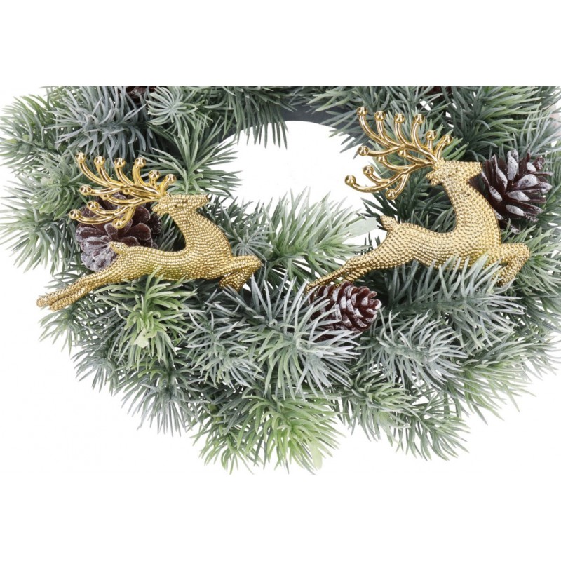 RENIFER ZAWIESZKA BOMBKI NA CHOINKĘ STROIK 2SZT