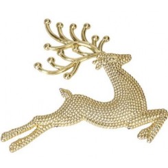 RENIFER ZAWIESZKA BOMBKI NA CHOINKĘ STROIK 2SZT