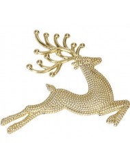 RENIFER ZAWIESZKA BOMBKI NA CHOINKĘ STROIK 2SZT