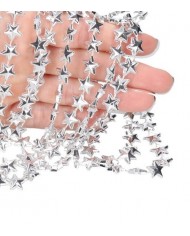 GIRLANDA ŚWIĄTECZNA ŁAŃCUCH NA CHOINKĘ GWIAZDKI