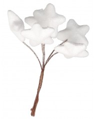 GWIAZDKI STYROPIANOWE NA DRUCIKU 6SZT NA STROIK