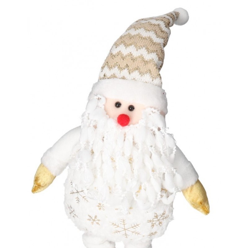 SKRZAT MIKOŁAJ ŚWIĄTECZNY TELESKOPOWY DUŻY 60CM FIGURKA