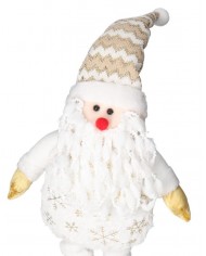 SKRZAT MIKOŁAJ ŚWIĄTECZNY TELESKOPOWY DUŻY 60CM FIGURKA