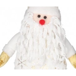 SKRZAT MIKOŁAJ ŚWIĄTECZNY TELESKOPOWY DUŻY 60CM FIGURKA