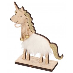 JEDNOROŻEC FIGURKA DO POSTAWIENIA 15,5CM OZDOBA