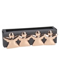 ŚWIĄTECZNE OBRĄCZKI NA SERWETKI PIERŚCIENIE 4SZT