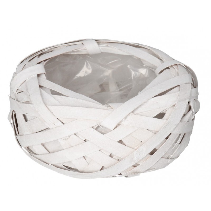 DONICZKA OSŁONKA WIKLINOWA DONICZKA NA KWIATY 15CM PODKŁAD