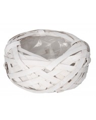 DONICZKA OSŁONKA WIKLINOWA DONICZKA NA KWIATY 15CM PODKŁAD