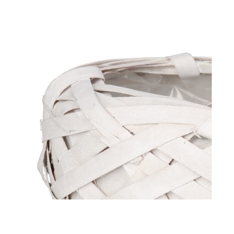 DONICZKA OSŁONKA WIKLINOWA DONICZKA NA KWIATY 15CM PODKŁAD