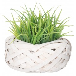 DONICZKA OSŁONKA WIKLINOWA DONICZKA NA KWIATY 15CM PODKŁAD