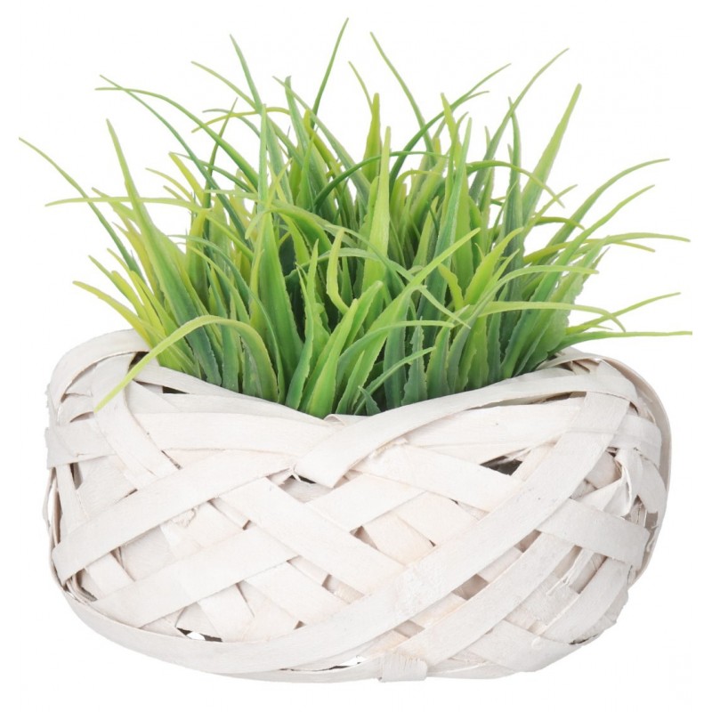 DONICZKA OSŁONKA WIKLINOWA DONICZKA NA KWIATY 15CM PODKŁAD