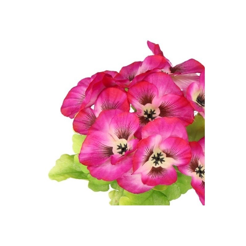 BRATKI BUKIET BRATKÓW GĘSTY DUŻY SZTUCZNE KWIATY 28CM