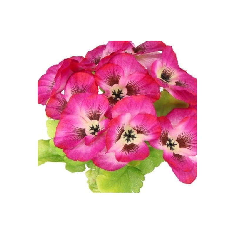 BRATKI BUKIET BRATKÓW GĘSTY DUŻY SZTUCZNE KWIATY 28CM