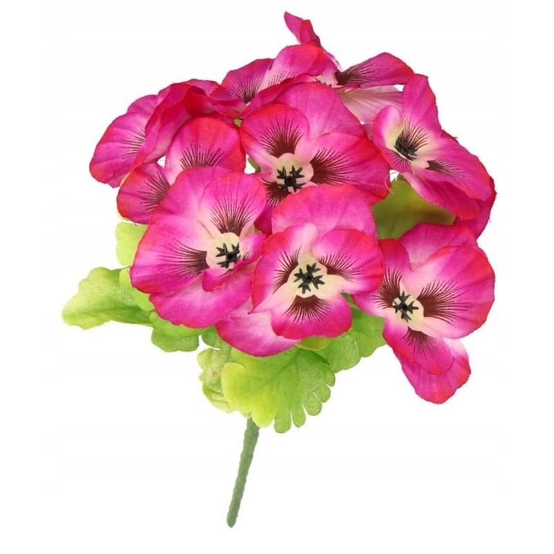 BRATKI BUKIET BRATKÓW GĘSTY DUŻY SZTUCZNE KWIATY 28CM