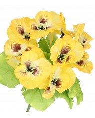 BRATKI BUKIET BRATKÓW GĘSTY DUŻY SZTUCZNE KWIATY 28CM