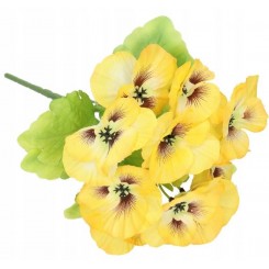 BRATKI BUKIET BRATKÓW GĘSTY DUŻY SZTUCZNE KWIATY 28CM