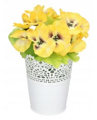 BRATKI BUKIET BRATKÓW GĘSTY DUŻY SZTUCZNE KWIATY 28CM