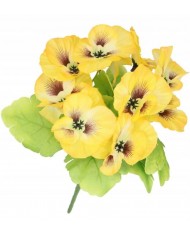 BRATKI BUKIET BRATKÓW GĘSTY DUŻY SZTUCZNE KWIATY 28CM