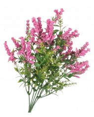 SZTUCZNE KWIATY ROŚLINY BUKIET GAŁĄZKI WRZOS 35CM