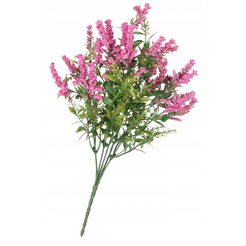 SZTUCZNE KWIATY ROŚLINY BUKIET GAŁĄZKI WRZOS 35CM