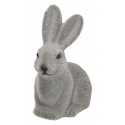 ZAJĄC ZAJĄCZEK WIELKANOCNY DUŻY FIGURKA OZDOBA