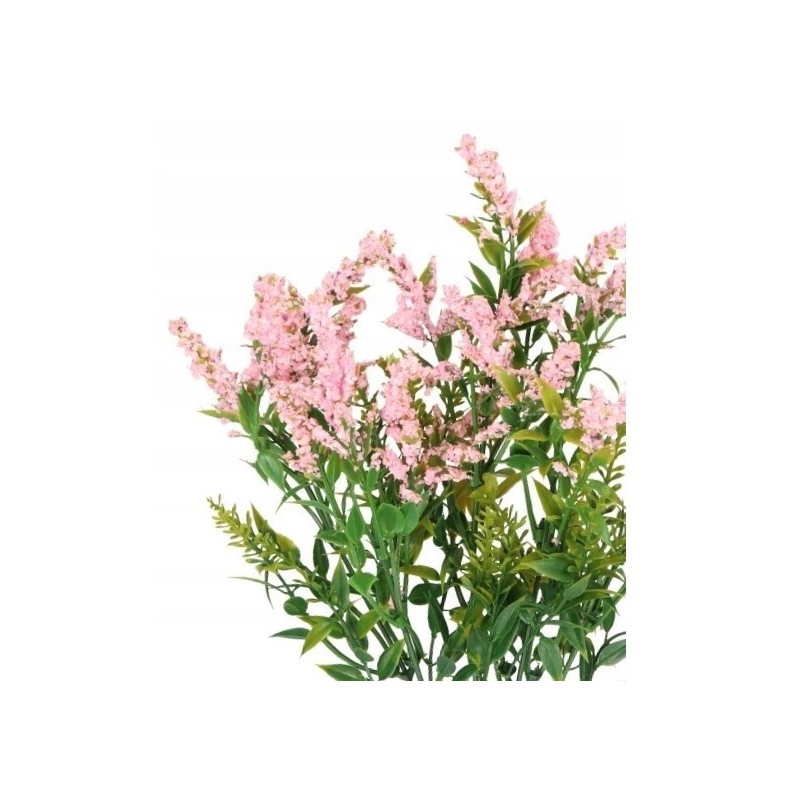 SZTUCZNE KWIATY ROŚLINY BUKIET GAŁĄZKI WRZOS 35CM