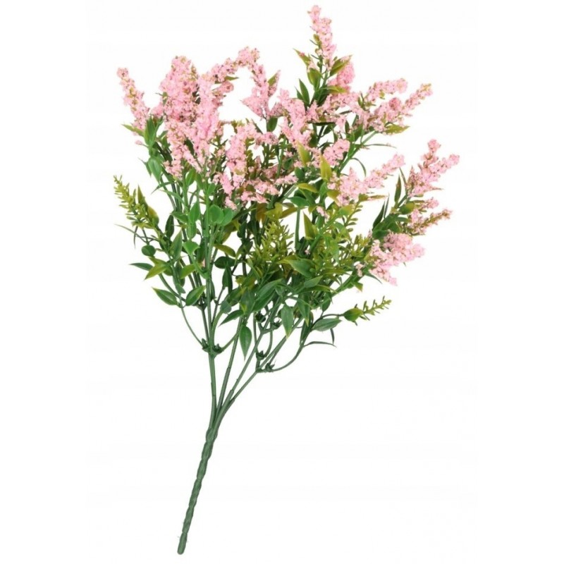 SZTUCZNE KWIATY ROŚLINY BUKIET GAŁĄZKI WRZOS 35CM