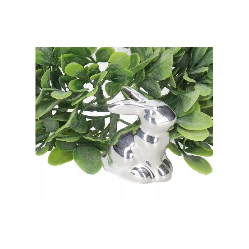 ZAJĄC ZAJĄCZEK CERAMICZNY WIELKANOCNY FIGURKA DO STROIKA