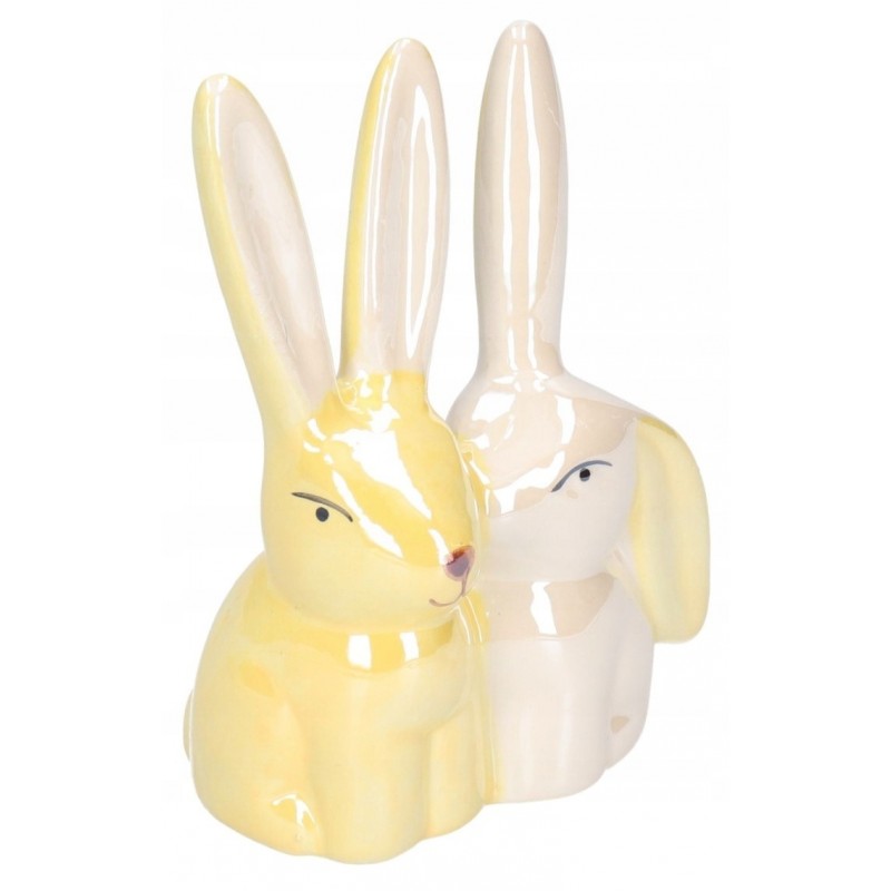 ZAJĄC ZAJĄCZEK CERAMICZNY WIELKANOCNY FIGURKA