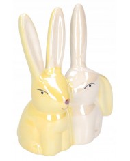 ZAJĄC ZAJĄCZEK CERAMICZNY WIELKANOCNY FIGURKA