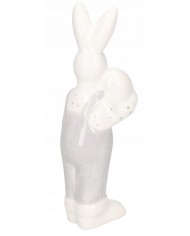 cZAJĄC ZAJĄCZEK CERAMICZNY WIELKANOCNY FIGURKA