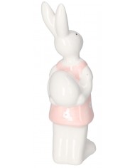 ZAJĄC ZAJĄCZEK CERAMICZNY WIELKANOCNY FIGURKA