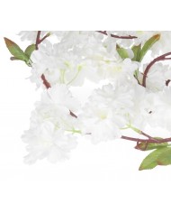 SZTUCZNE KWIATY ROŚLINY GIRLANDA 180CM WIŚNIA