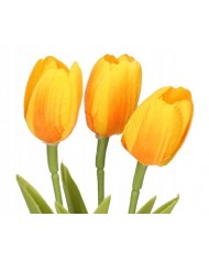TULIPANY BUKIET TULIPANÓW KWIATY GUMOWE JAK ŻYWE