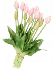 TULIPANY BUKIET TULIPANÓW GUMOWANE GUMOWE SILIKONOWE JAK ŻYWE 7SZT