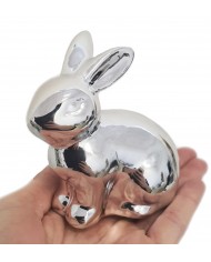 ZAJĄC ZAJĄCZEK CERAMICZNY WIELKANOCNY 9CM FIGURKA
