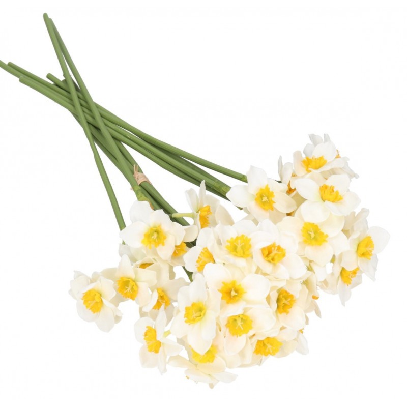 ŻONKILE BUKIET ŻONKILI 41CM 6 GAŁ SZTUCZNE KWIATY