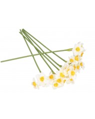 ŻONKILE BUKIET ŻONKILI 41CM 6 GAŁ SZTUCZNE KWIATY