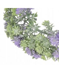 WIANEK DEKORACYJNY WIANKI SZTUCZNE KWIATY DUŻY