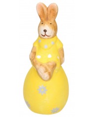 ZAJĄC ZAJĄCZEK WIELKANOCNY ZAJĄCZKI NA PRZYLEPCU