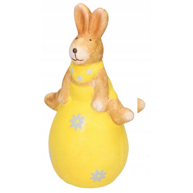 ZAJĄC ZAJĄCZEK CERAMICZNY FIGURKA WIELKANOCNA