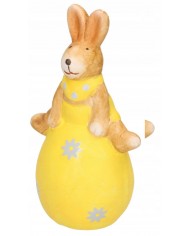 ZAJĄC ZAJĄCZEK CERAMICZNY FIGURKA WIELKANOCNA