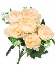 SZTUCZNE KWIATY BUKIET BUKECIK PEONIA PIWONIA