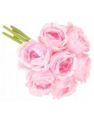 RÓŻA RÓŻE BUKIET GĘSTY SZTUCZNE KWIATY JAK ŻYWE