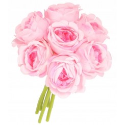 RÓŻA RÓŻE BUKIET GĘSTY SZTUCZNE KWIATY JAK ŻYWE