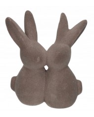 FIGURKA WIELKANOCNA ZAJĄC ZAJĄCZEK CERAMICZNY