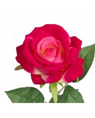 SZTUCZNE KWIATY RÓŻA POJEDYNCZA ZAMSZOWA JAK ŻYWA