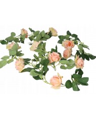 GIRLANDA ZIELONA STROIK 160CM SZTUCZNE KWIATY